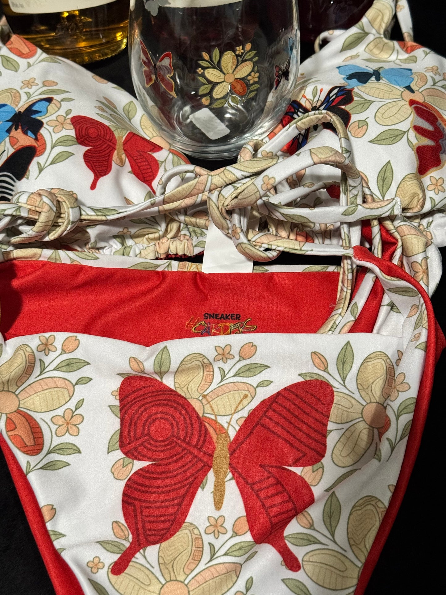 "Wings and Petals" String Bikini